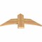 Ekena Millwork Bellingham Timber Gable Bracket, Western Red Cedar, 36"W x 15"H x 1 1/2"D x 5 1/2"F, 10/12 Pitch GBW036X15X0206BEL00SWR - alternate 3